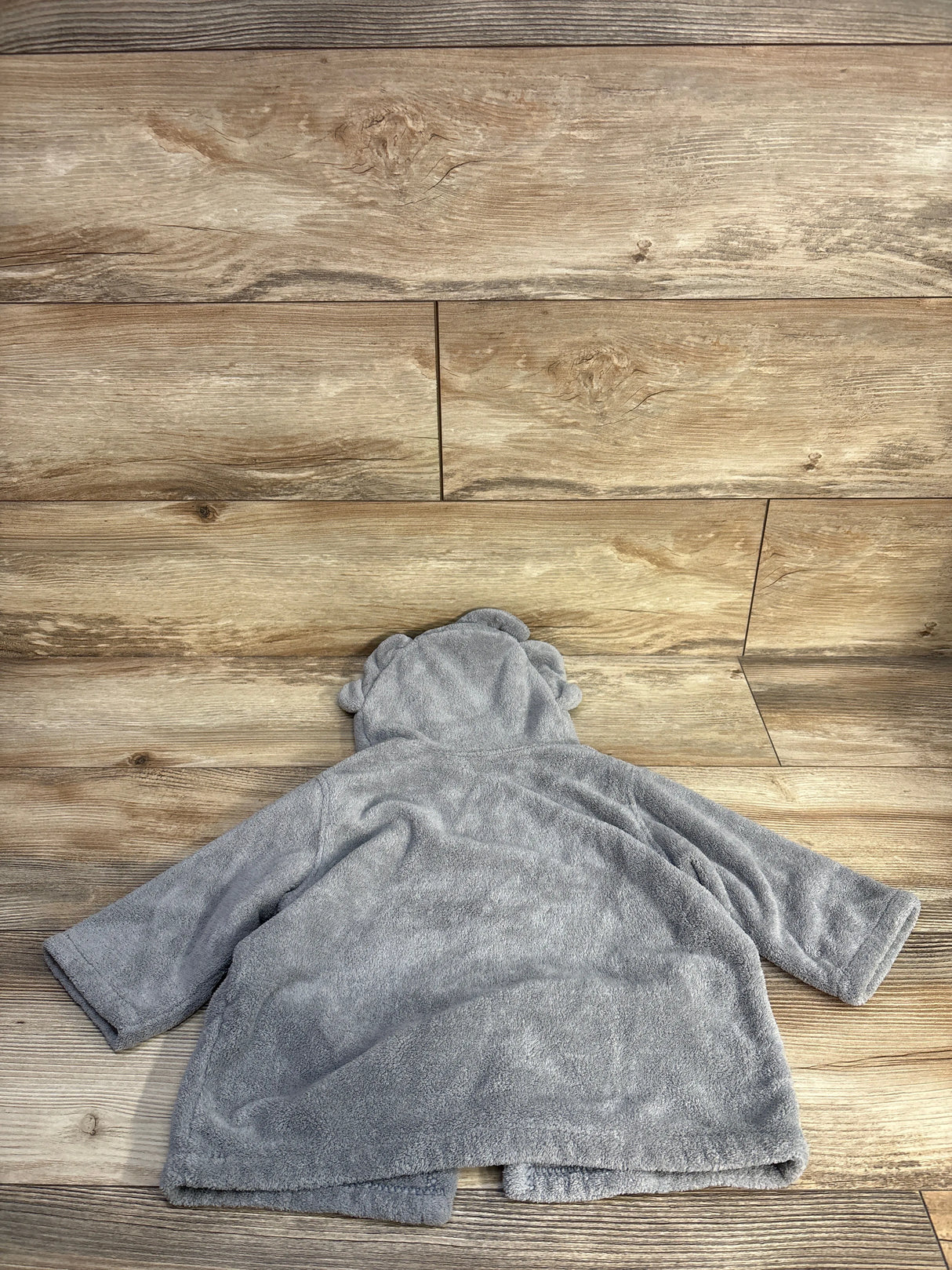Sunny zzzZZ Hooded Elephant Bath Robe Grey sz 0-12m