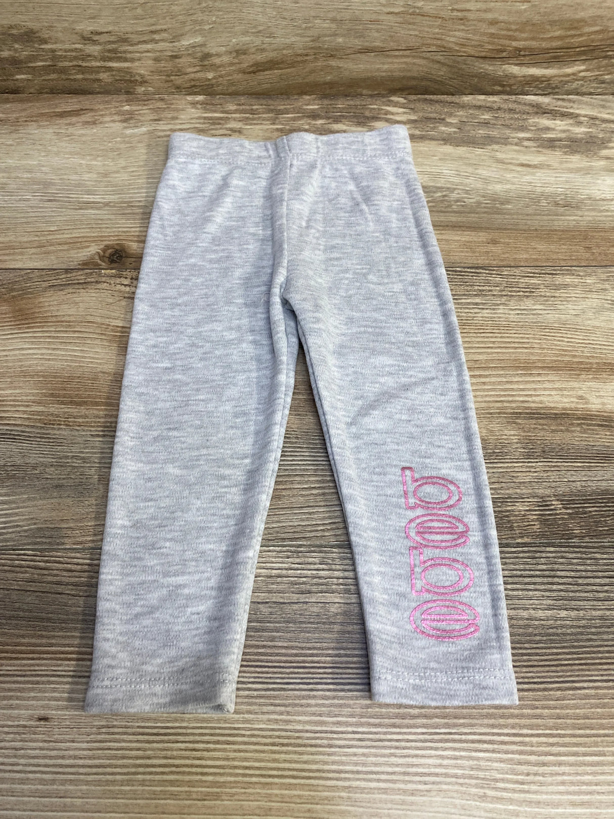 Bebe Leggings Grey sz 6-9m - Me n Mommy To Be