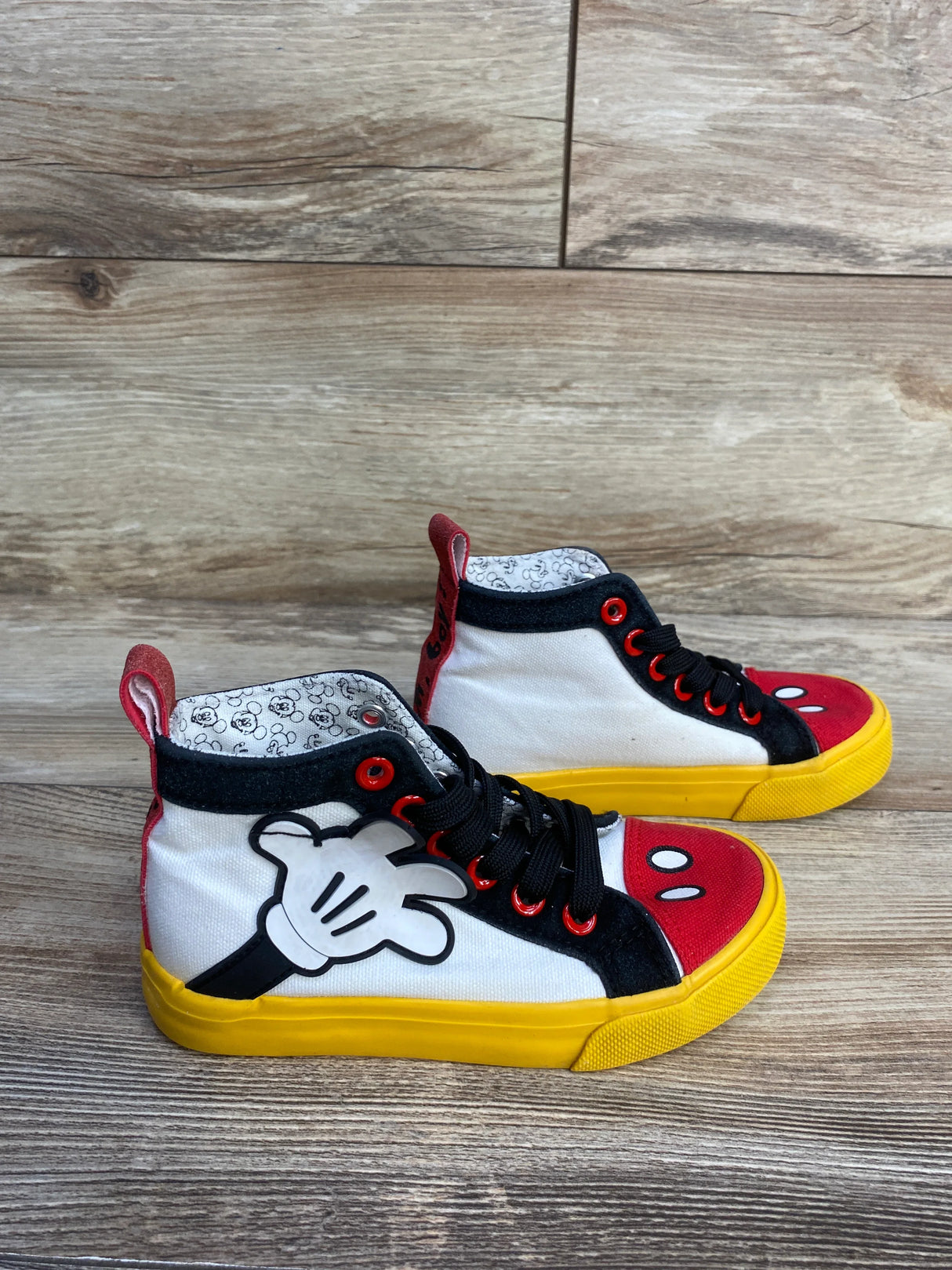 Ground Up x Disney Mickey Mouse Sneakers sz 12c - Me n Mommy To Be