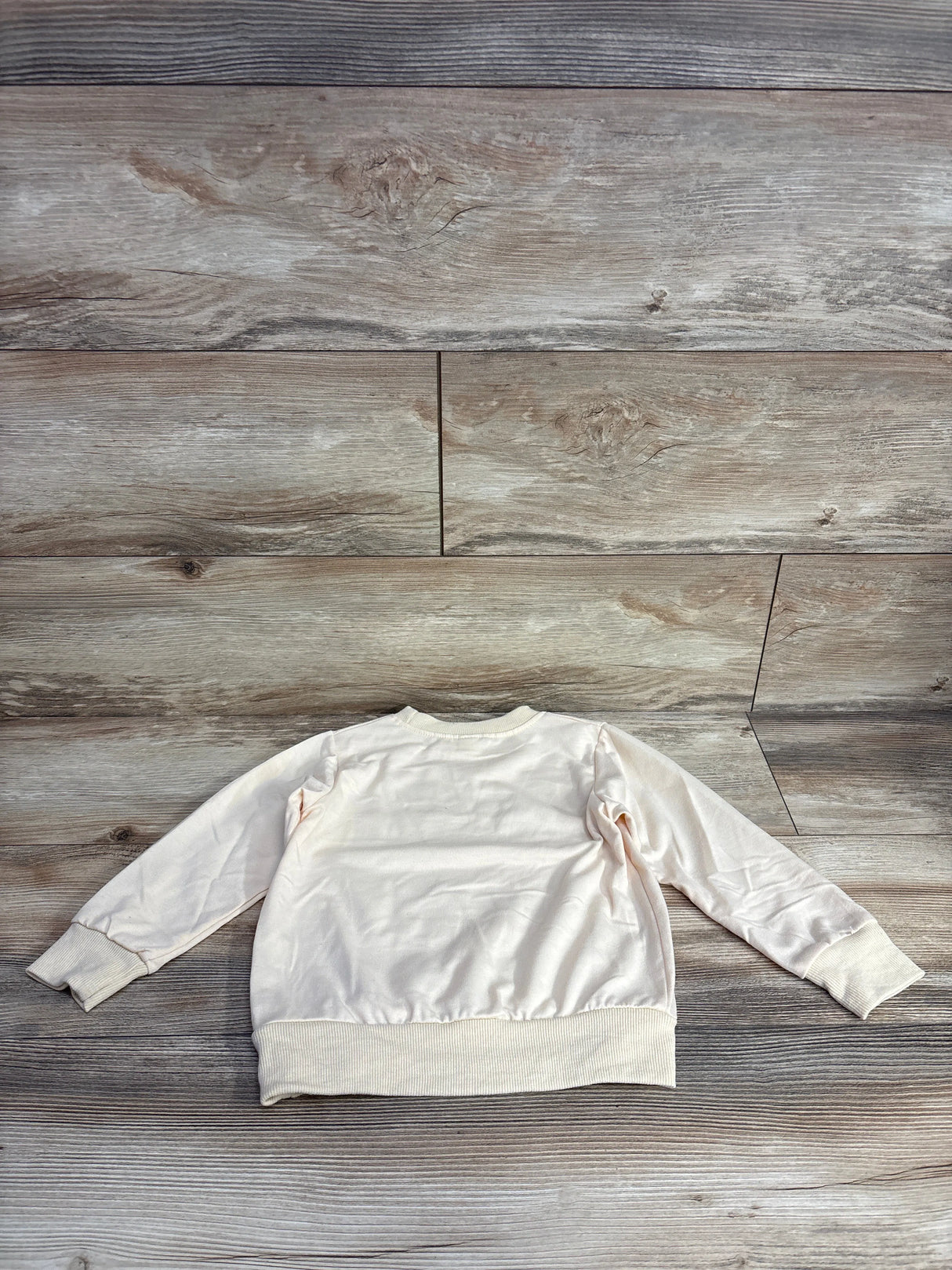 My Mimi & Pop Pop Love Me Sweatshirt Cream sz 4T