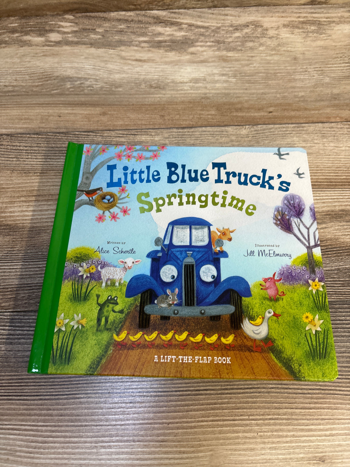 Little Blue Truck's Springtime Board Book