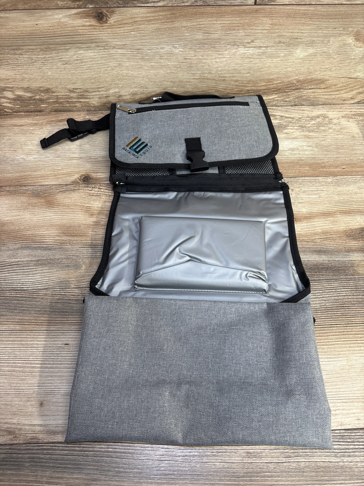 NEW Backpack Equip Portable Changing Station Grey