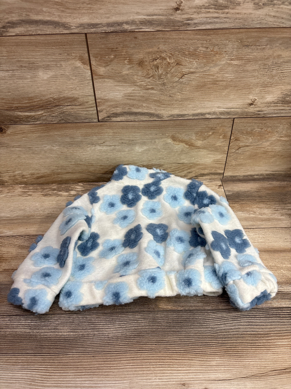 Rare Editions Floral Full-Zip Jacket White sz 3T