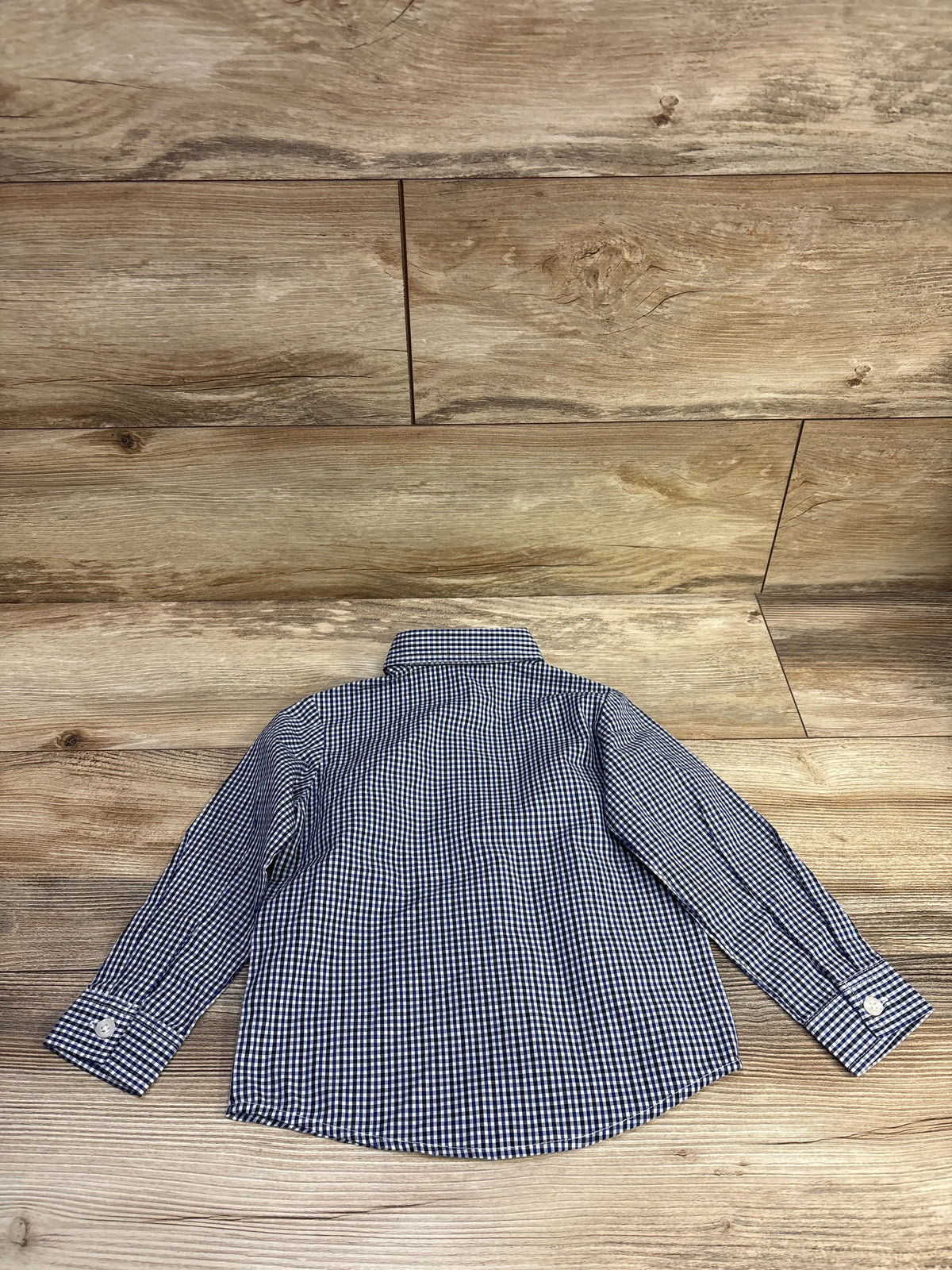 Nautica Long Sleeve Button-Up Shirt Blue sz 24m