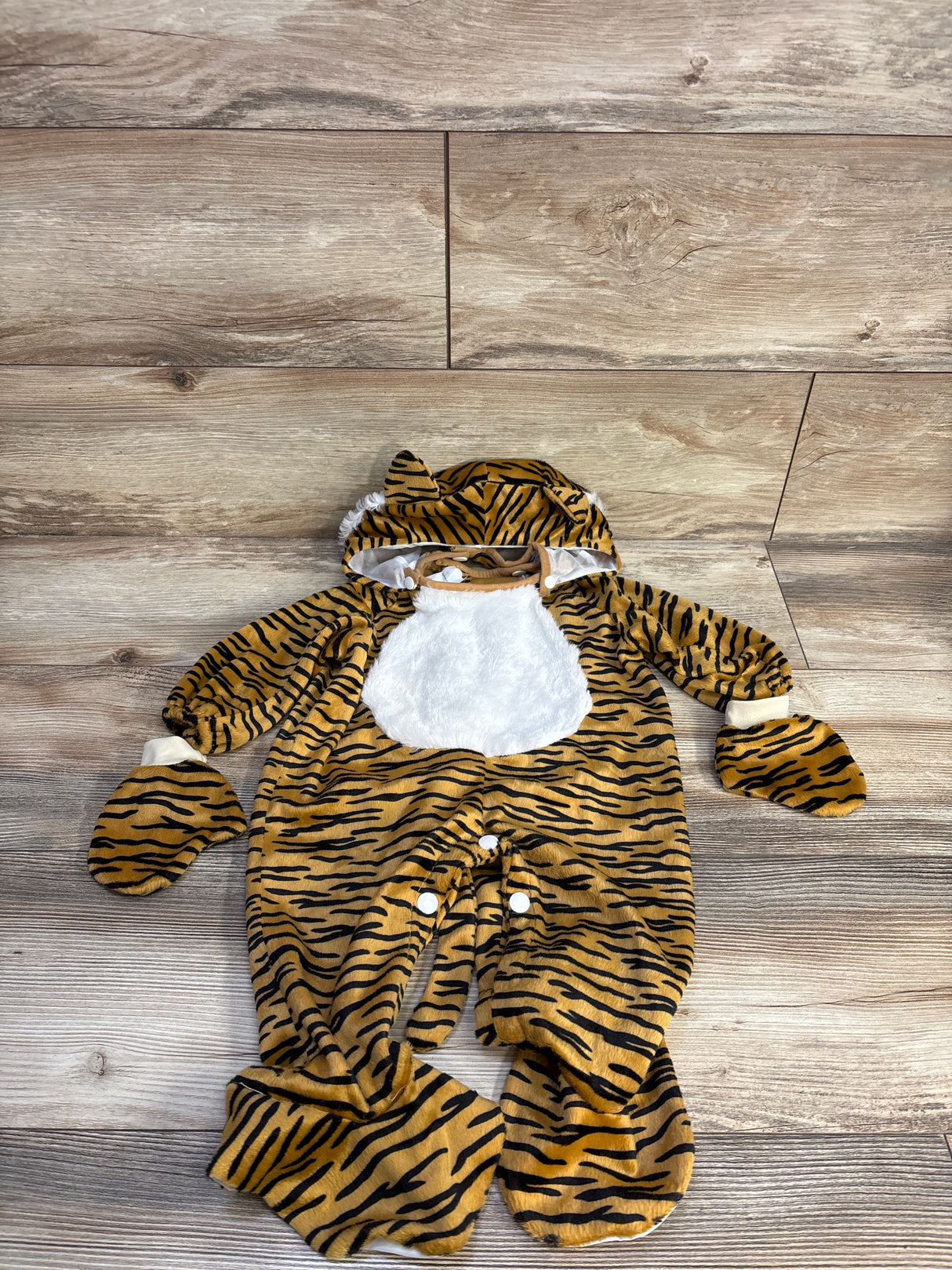 Easter Unlimited 3pc Tiger Halloween Costume Brown sz 6-12m
