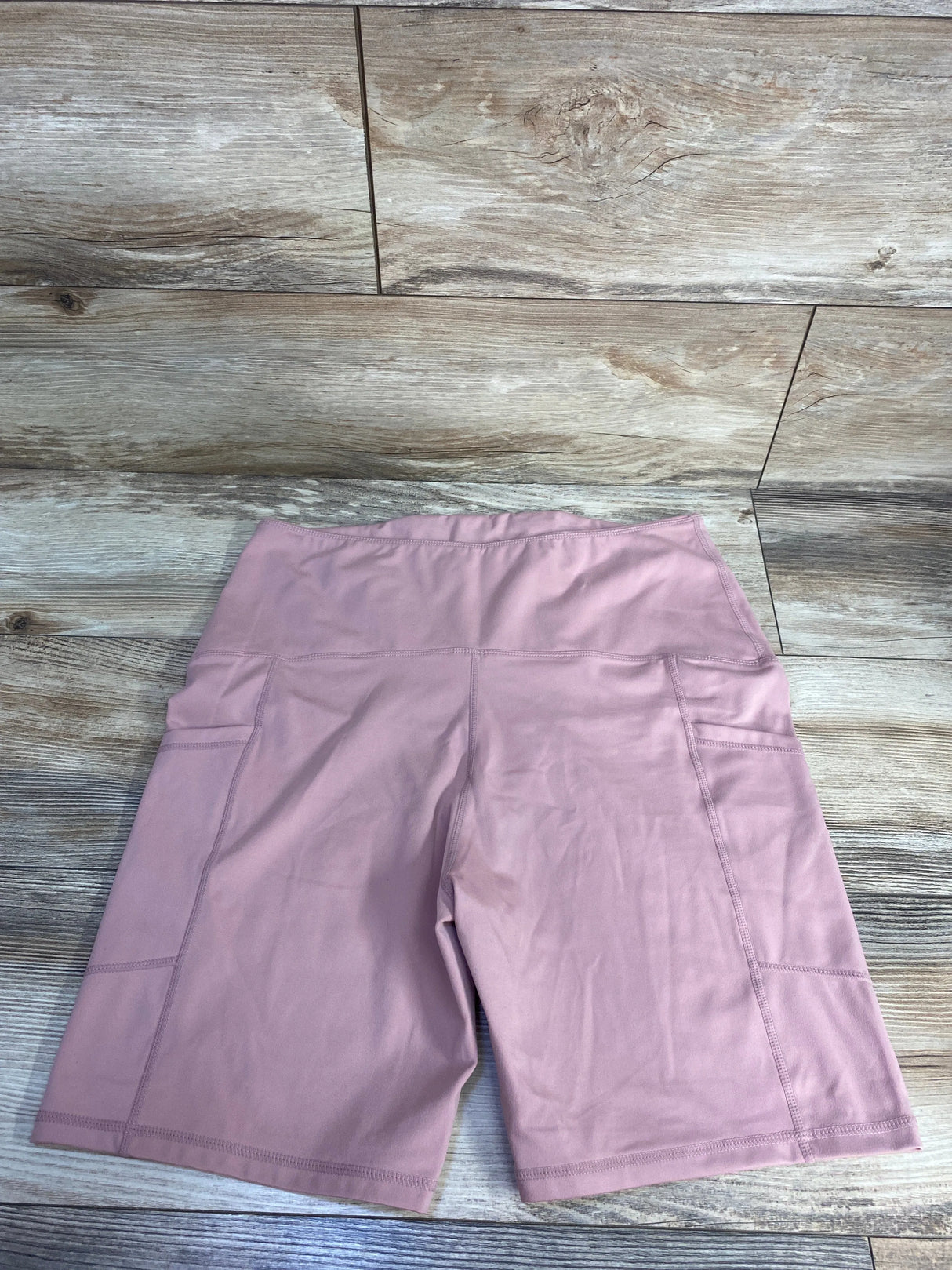 HoFish Maternity Full Panel Bike Shorts Pink sz Large