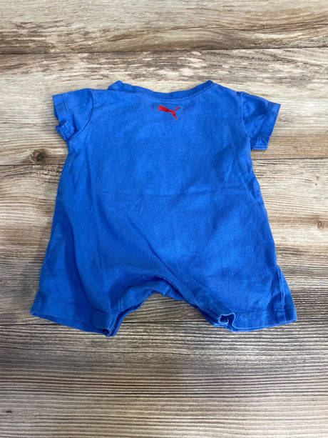 Puma Logo Shortie Romper Blue sz 0-3m - Me n Mommy To Be