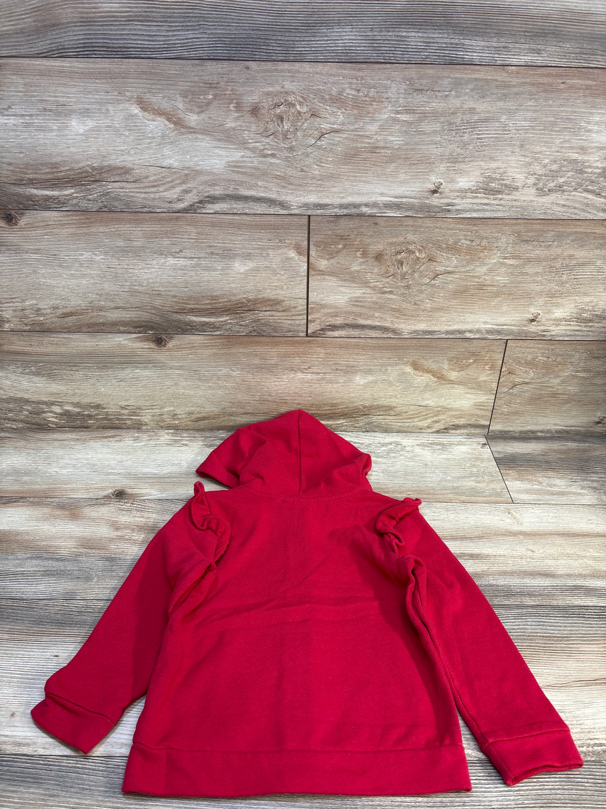 Children's Place Full Zip Love Jacket Red sz 5T