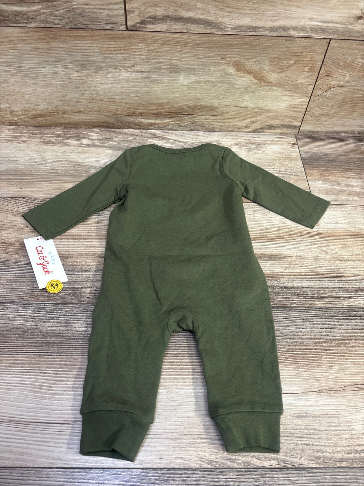 NEW Cat & Jack Hello Fall Coverall Green sz 0-3m
