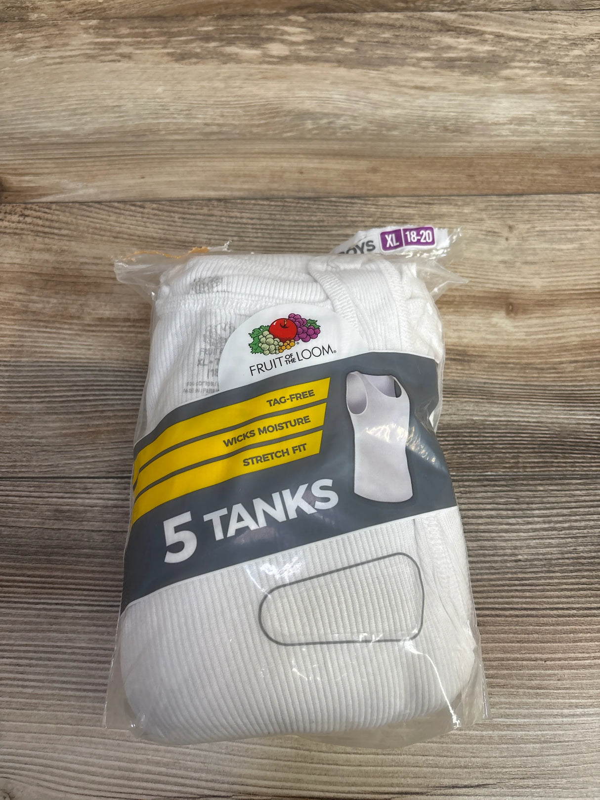 NEW Fruit of the Loom Tanks sz 18-20