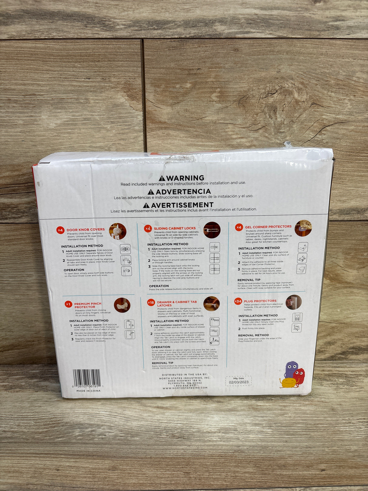 Toddleroo by North States Childproofing Set 45pc