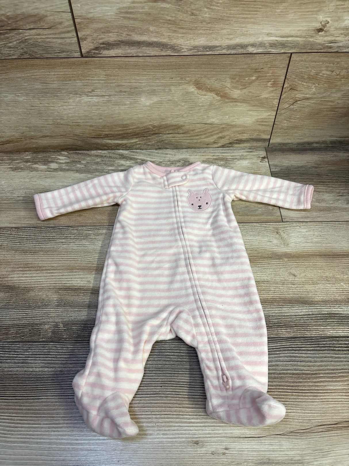 Carter's Striped Blanket Sleeper Pink sz Newborn