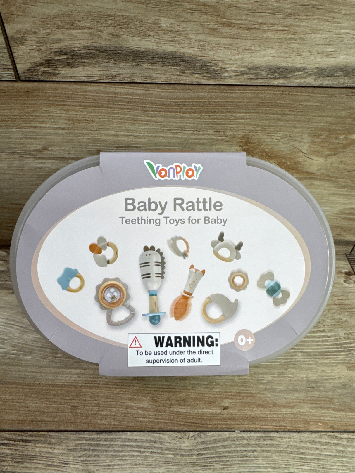 NEW VanPlay 10pc Rattles & Teethers Set