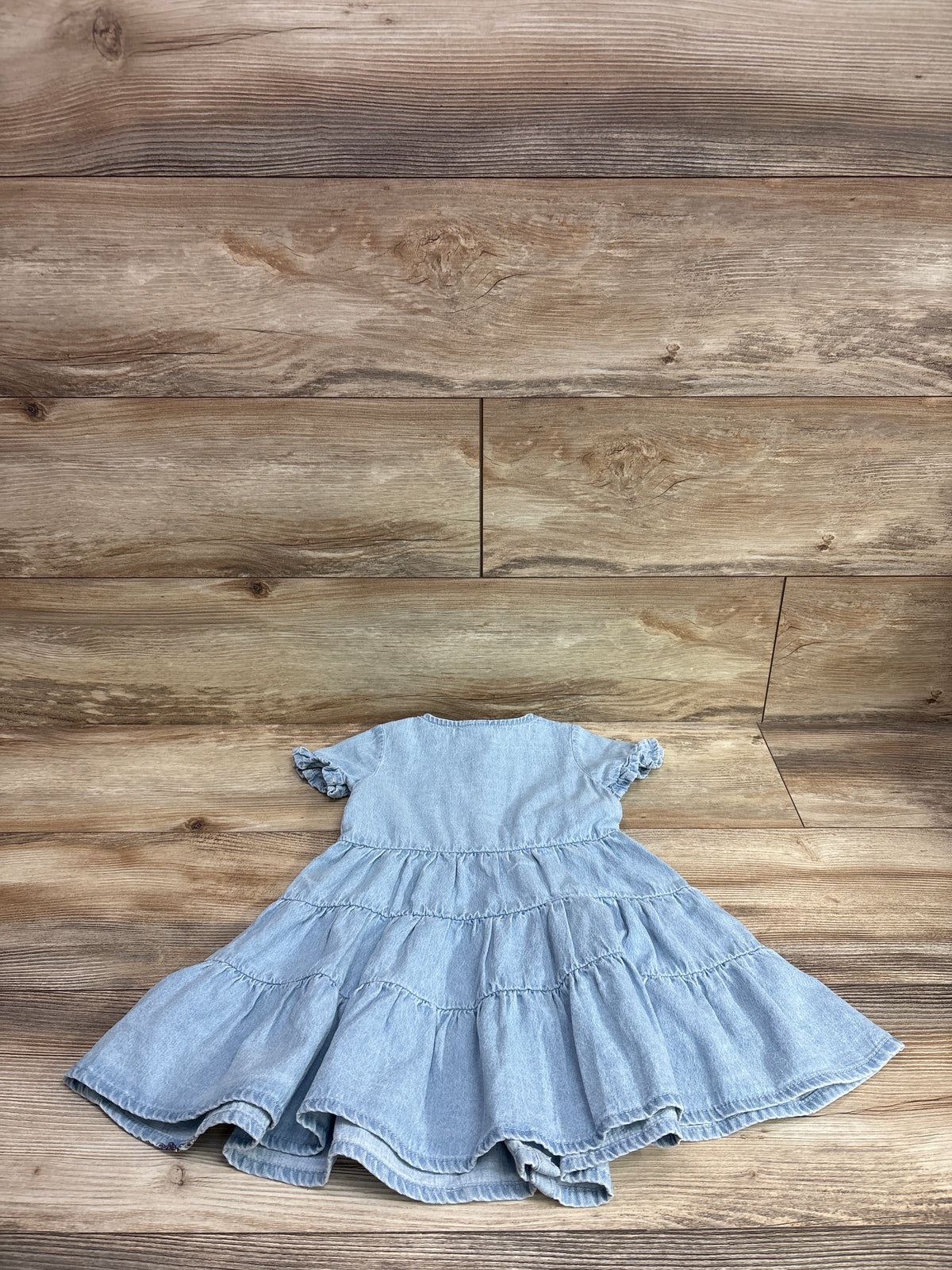 Disney Princess Chambray The Little Mermaid Dress Blue sz 3T
