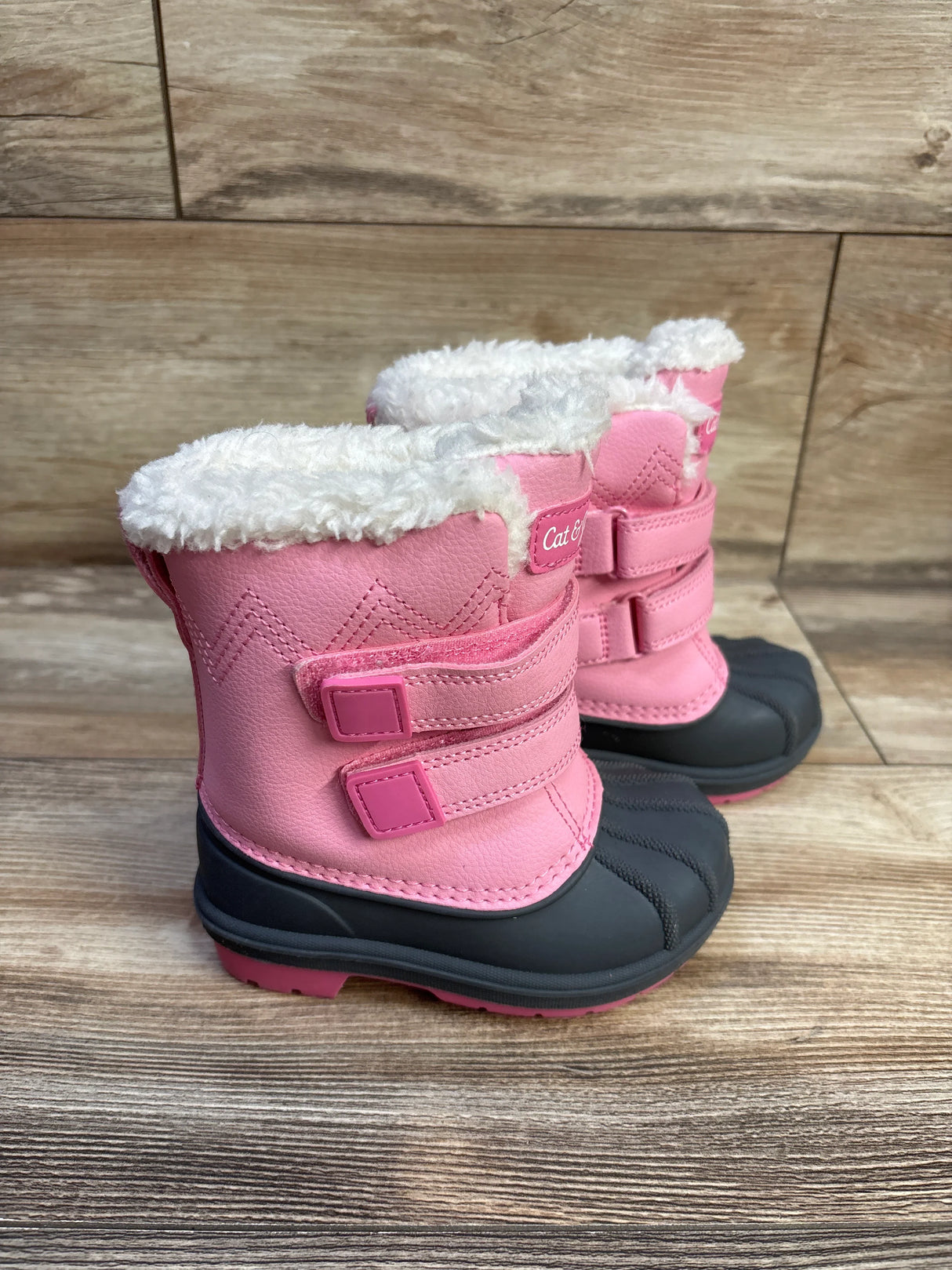 Cat & Jack Denver Winter Boots Pink sz 6c