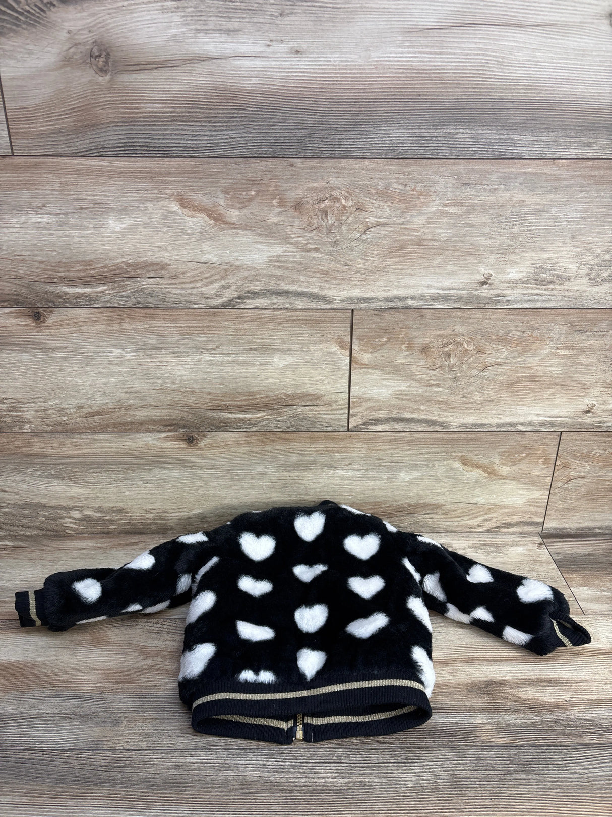 Andy & Evans Reversible Bomber Jacket Gold sz 2T