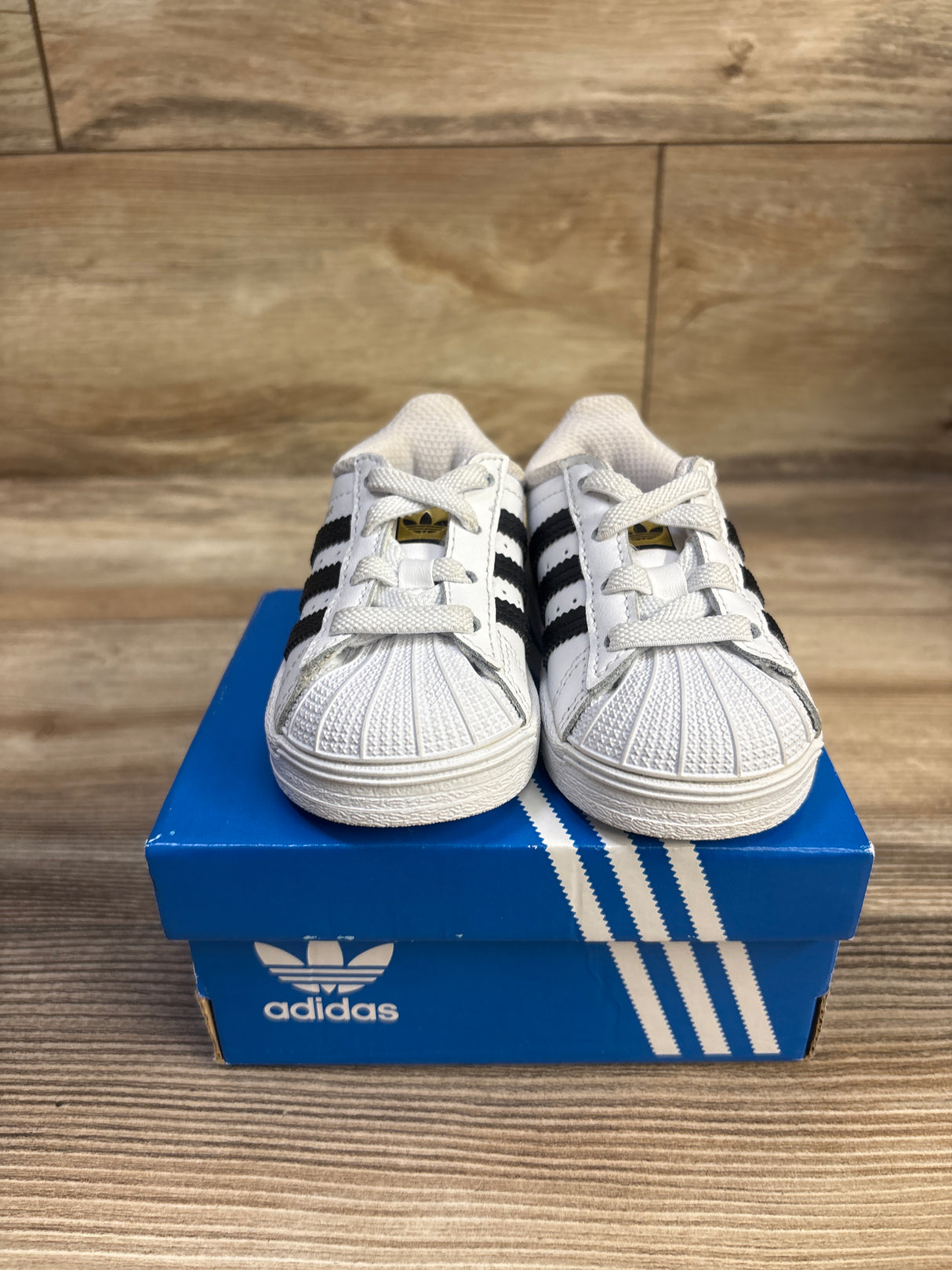 Adidas Superstar El I Sneakers White sz 4c