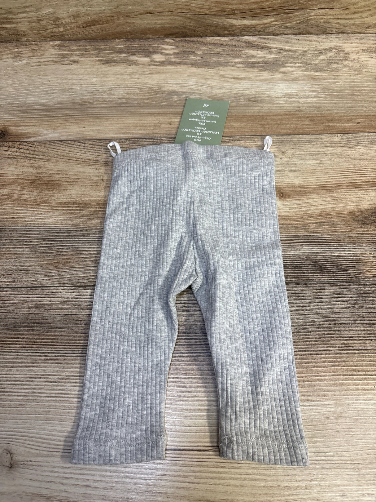NEW H&M Ribbed Leggings Grey sz 3m