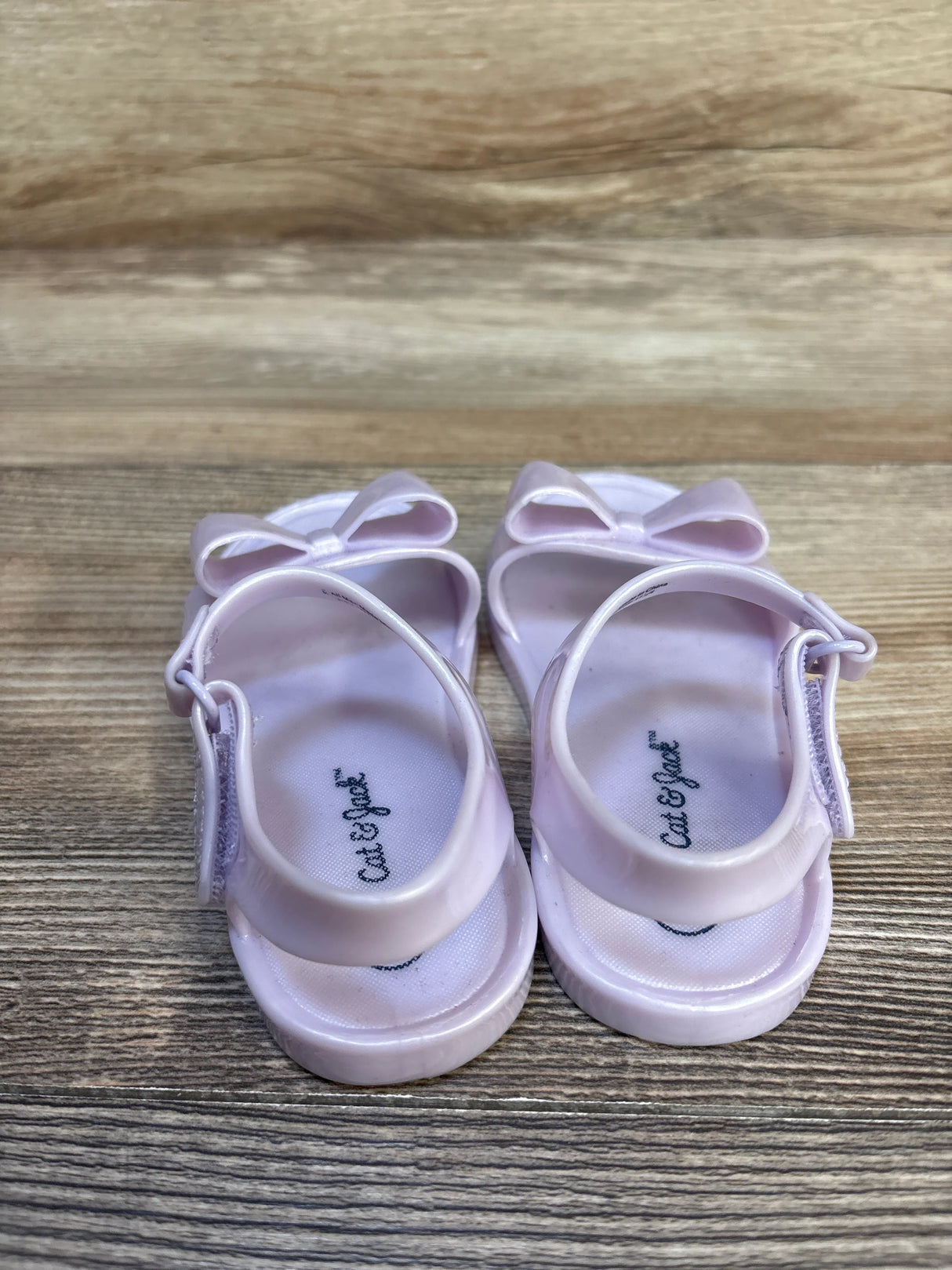 Cat & Jack Kate Sandals Purple sz 6c