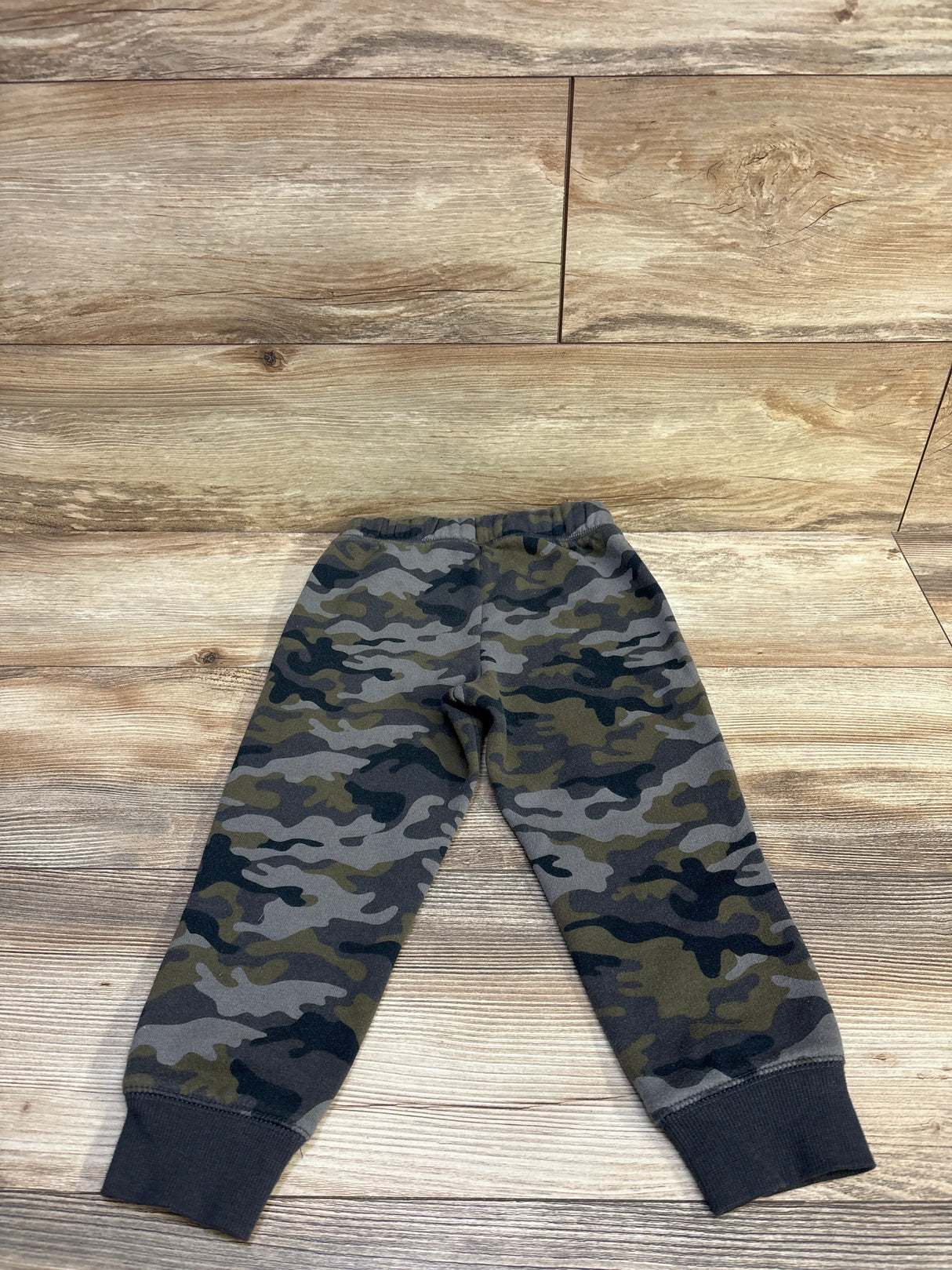 Jumping Beans Softest Fleece Camo Joggers Grey sz 4T