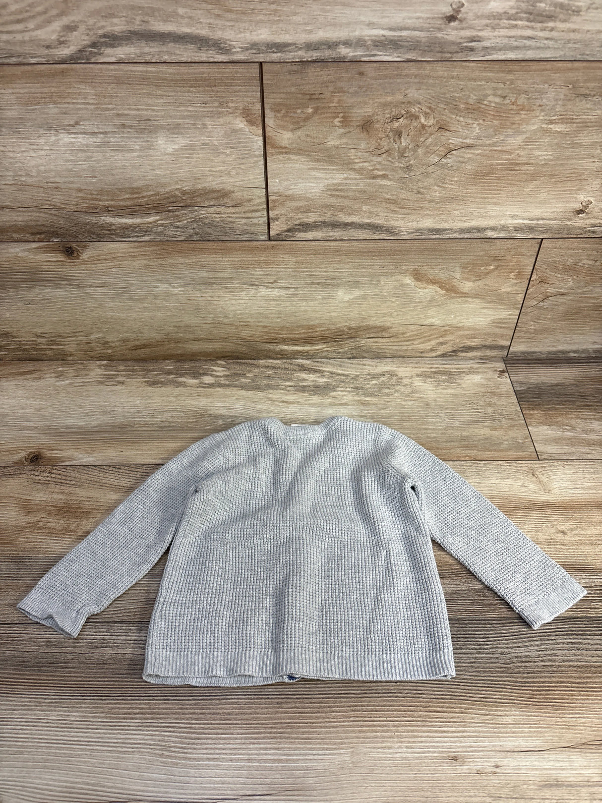 H&M Knitted Button Front Cardigan Grey sz 12m