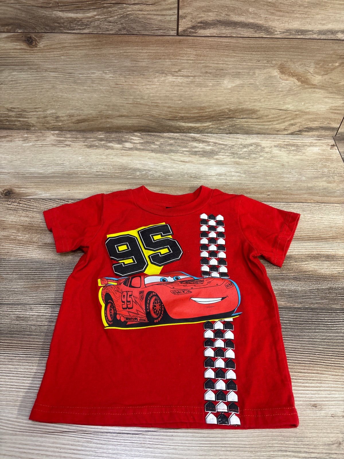 Disney Pixar Cars Shirt Red sz 2T