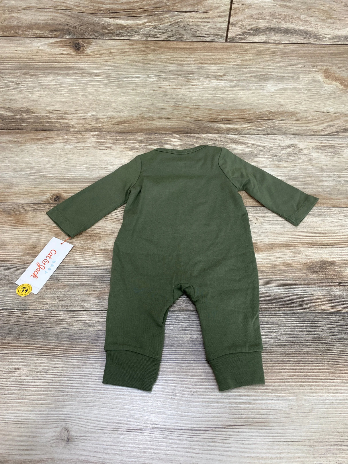NEW Cat & Jack Hello Fall Coverall Green sz NB - Me n Mommy To Be