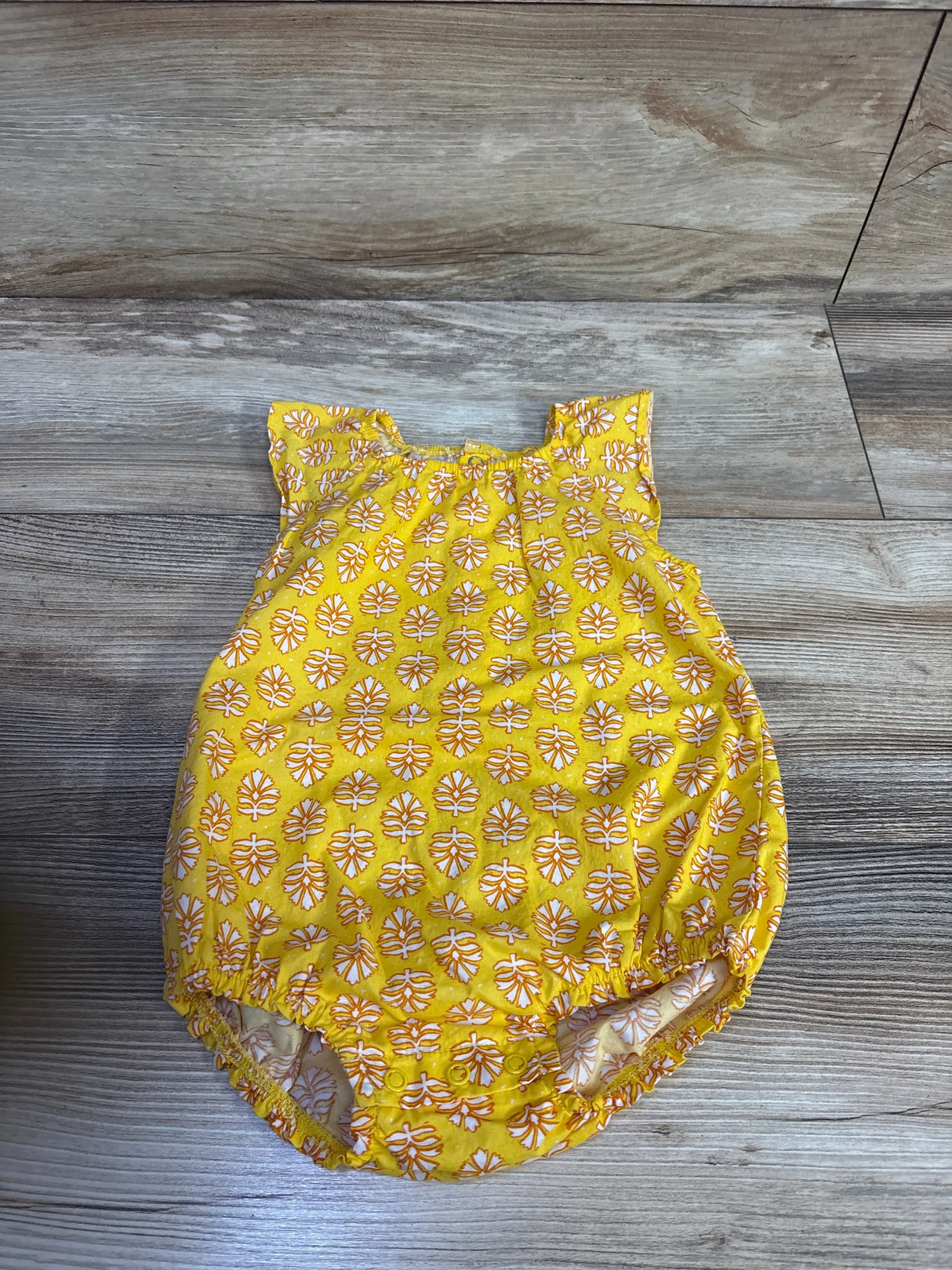 Just One You Shortie Romper Yellow sz 12m