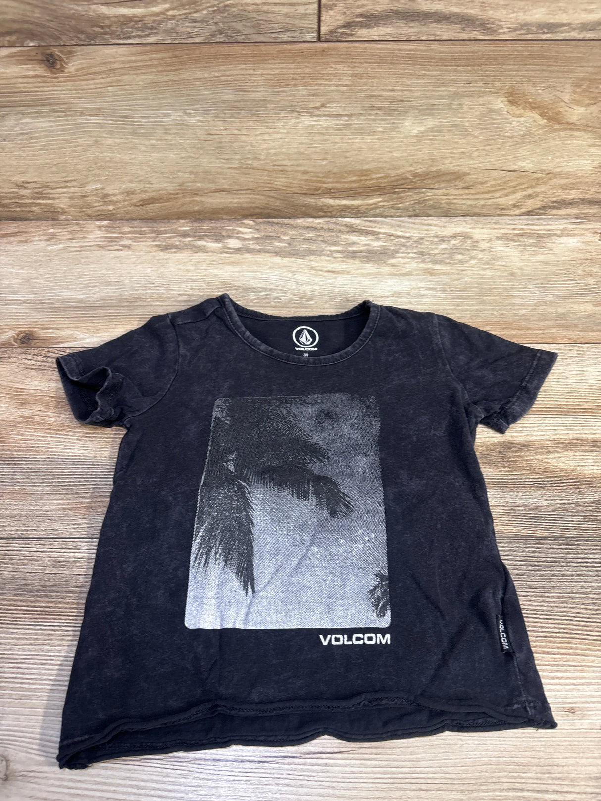 Volcom Short Sleeve Shirt Black sz 3T