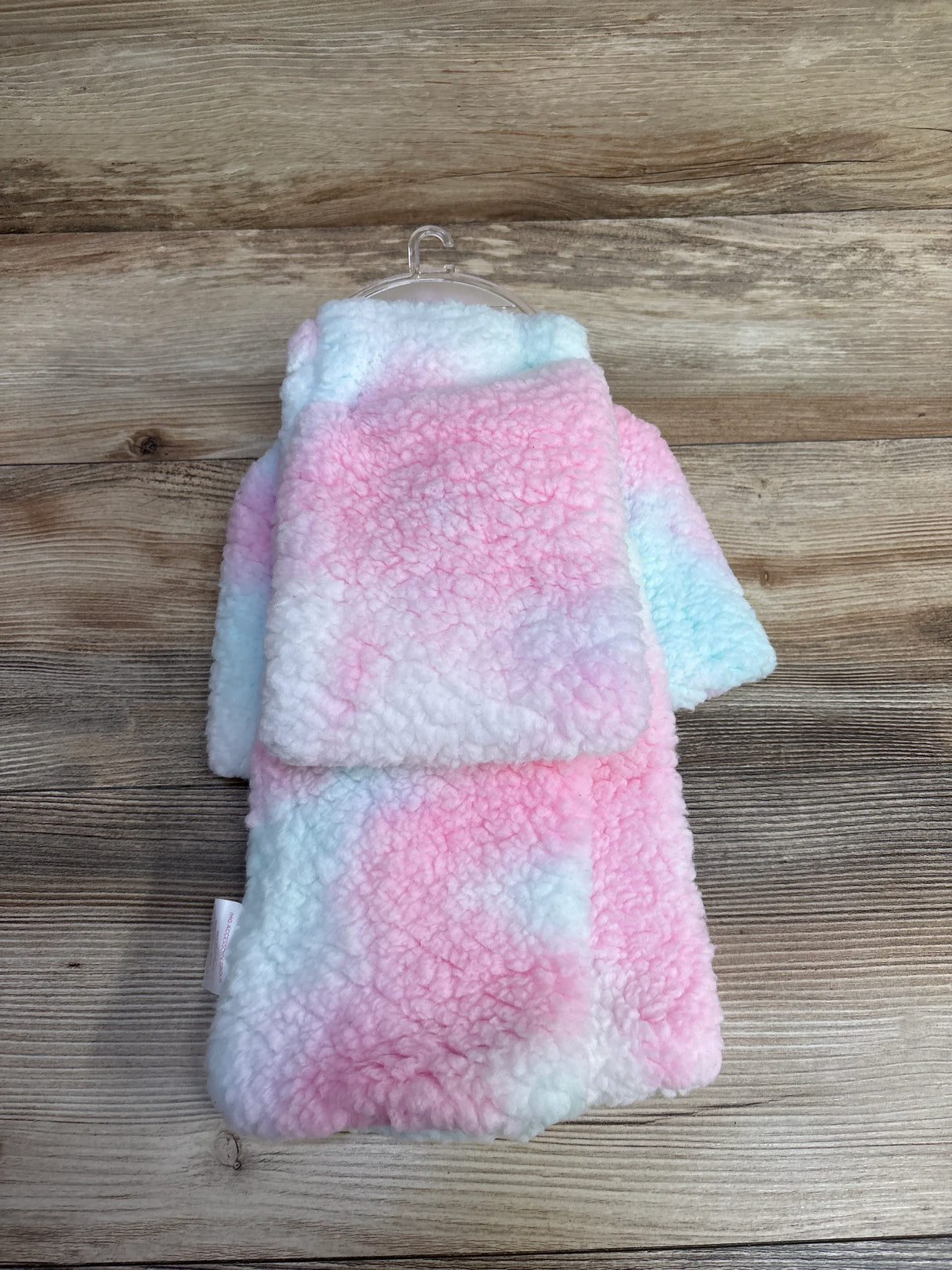 NEW Sherpa Blanket and Hat 2pc Set Pink