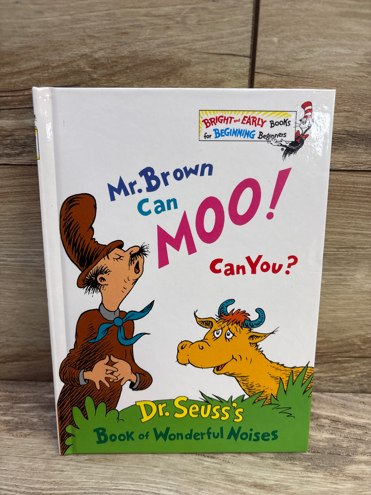 Dr. Seuss Mr. Brown Can Moo! Can You? Hardcover Book