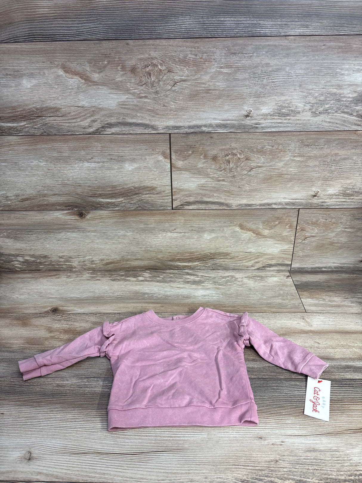 NEW Cat & Jack Sweatshirt Pink sz 3-6m