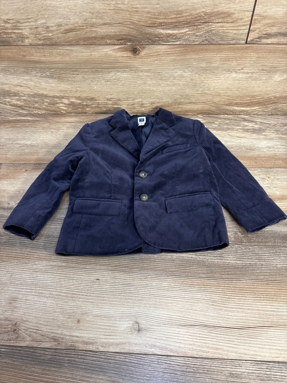 Janie & Jack Velvet Suit Blazer Jacket Dark Marine sz 2T - Me n Mommy To Be