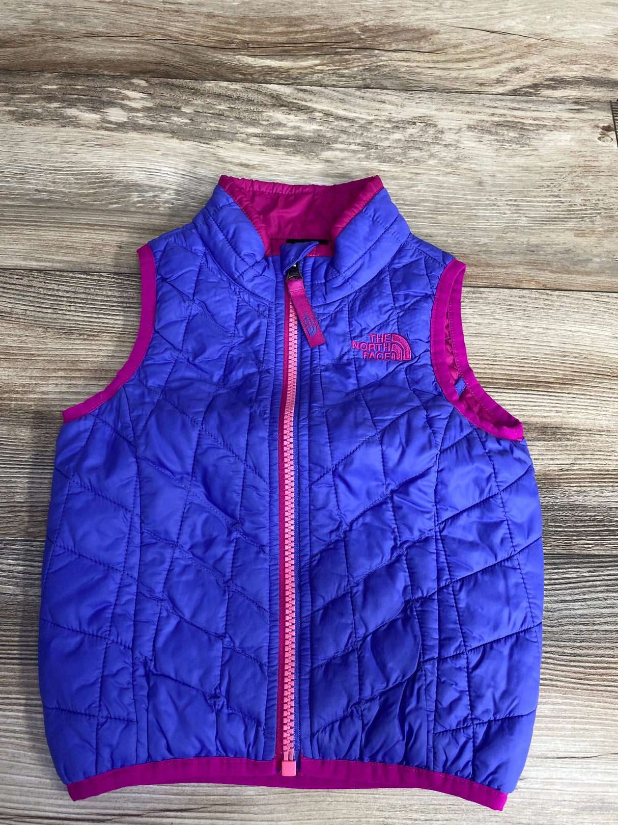 The North Face Quilted Vest Purple sz 2T