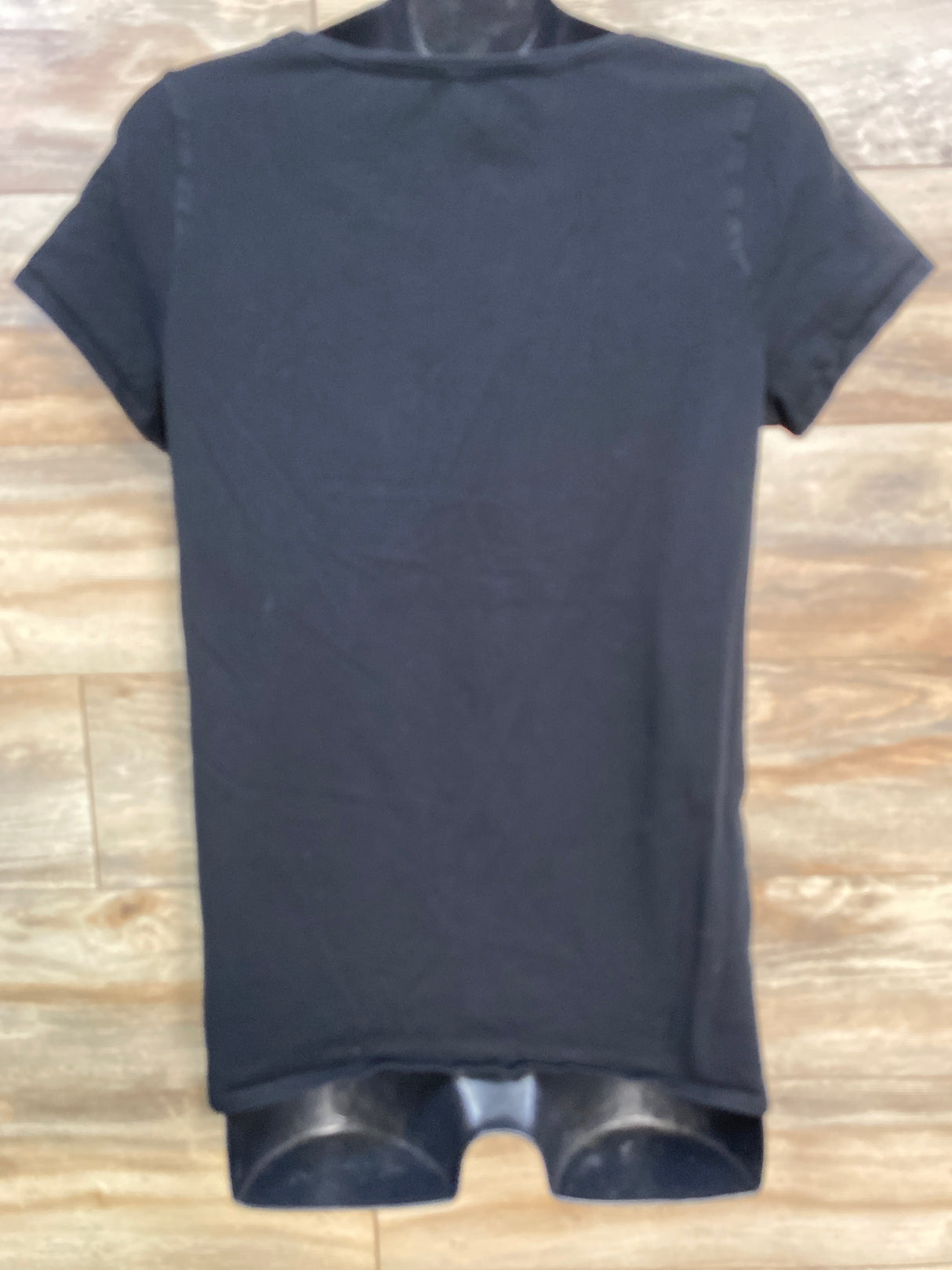 Bump Start Maternity Ruched Shirt Black sz Large