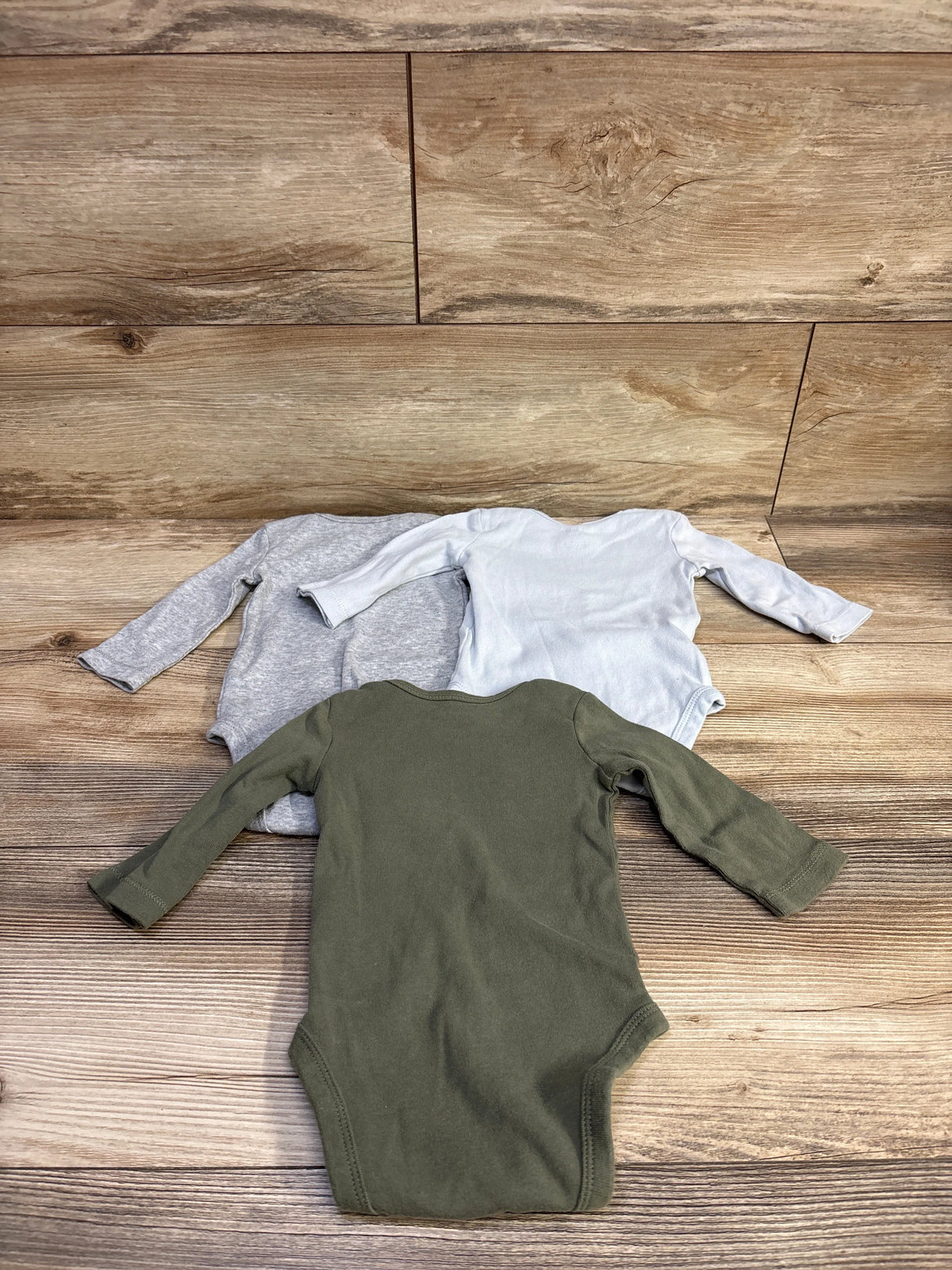 Carter's 3pk Bodysuit Set Grey sz 3m