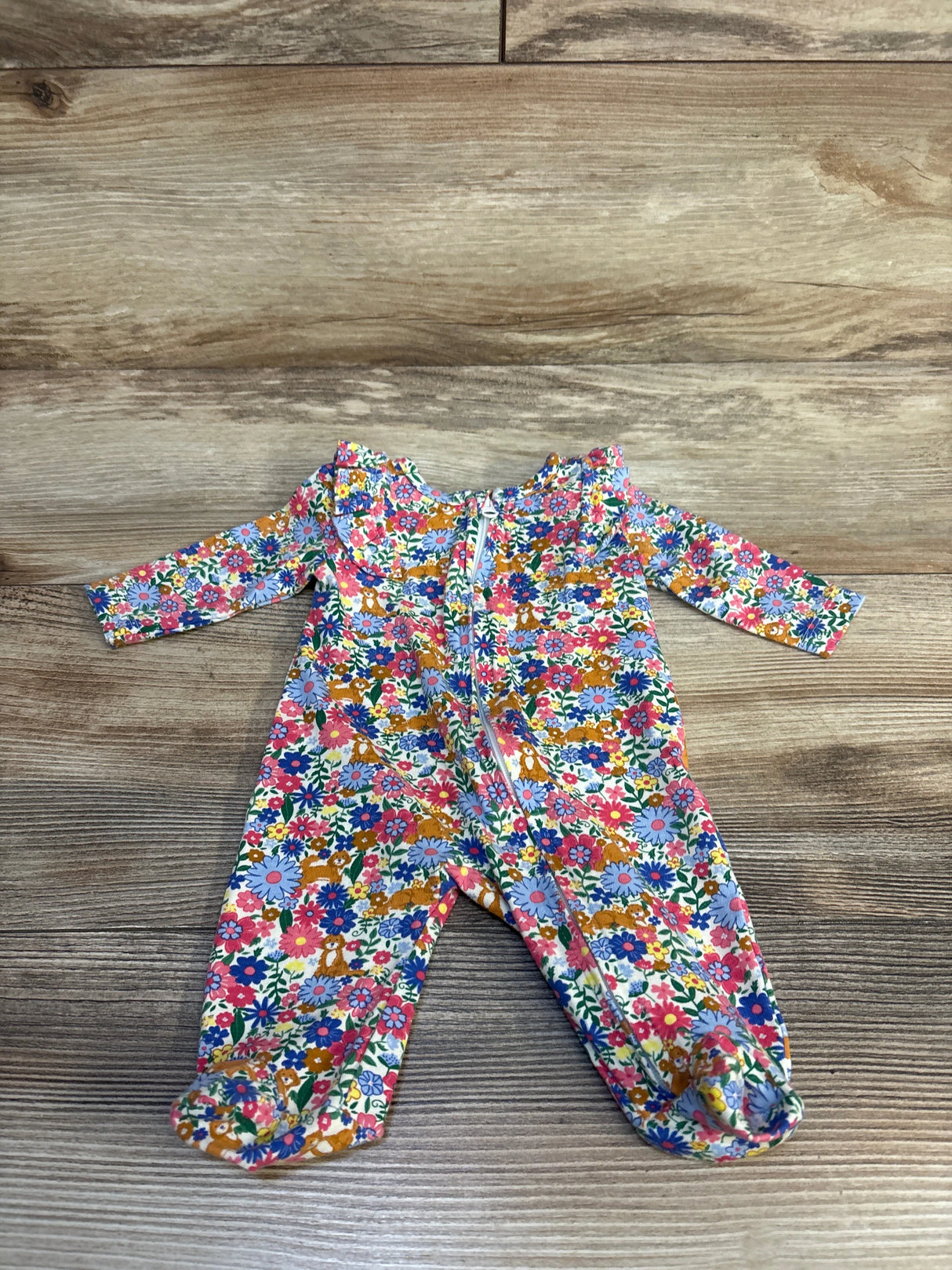 Adventure 360 Floral Puppy Ruffle Coverall Multi sz Preemie