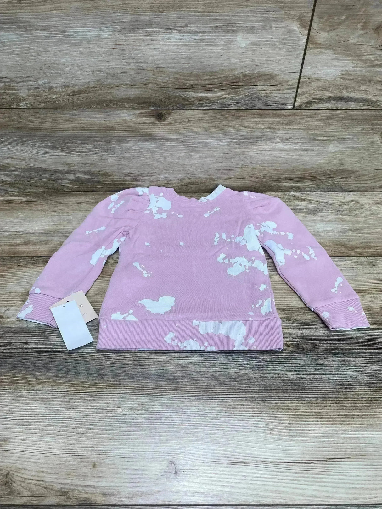 NEW Grayson Mini Puff Sleeve Sweatshirt Pink sz 2T - Me n Mommy To Be