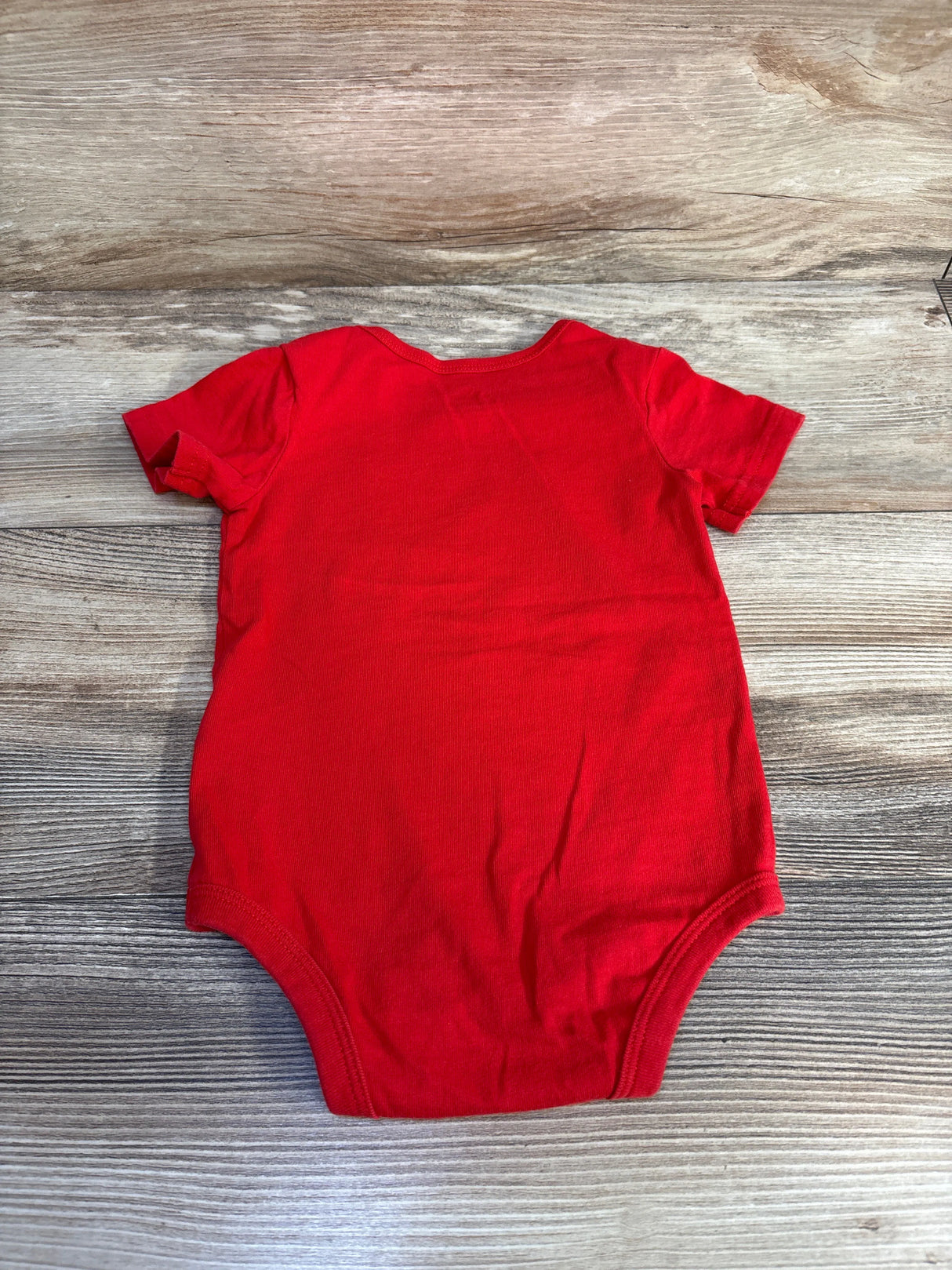 Adidas Logo Bodysuit Red sz 12m - Me n Mommy To Be