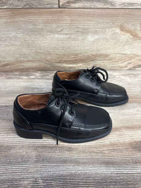 Auston Square Toe Dress Shoes Black sz 8c - Me n Mommy To Be