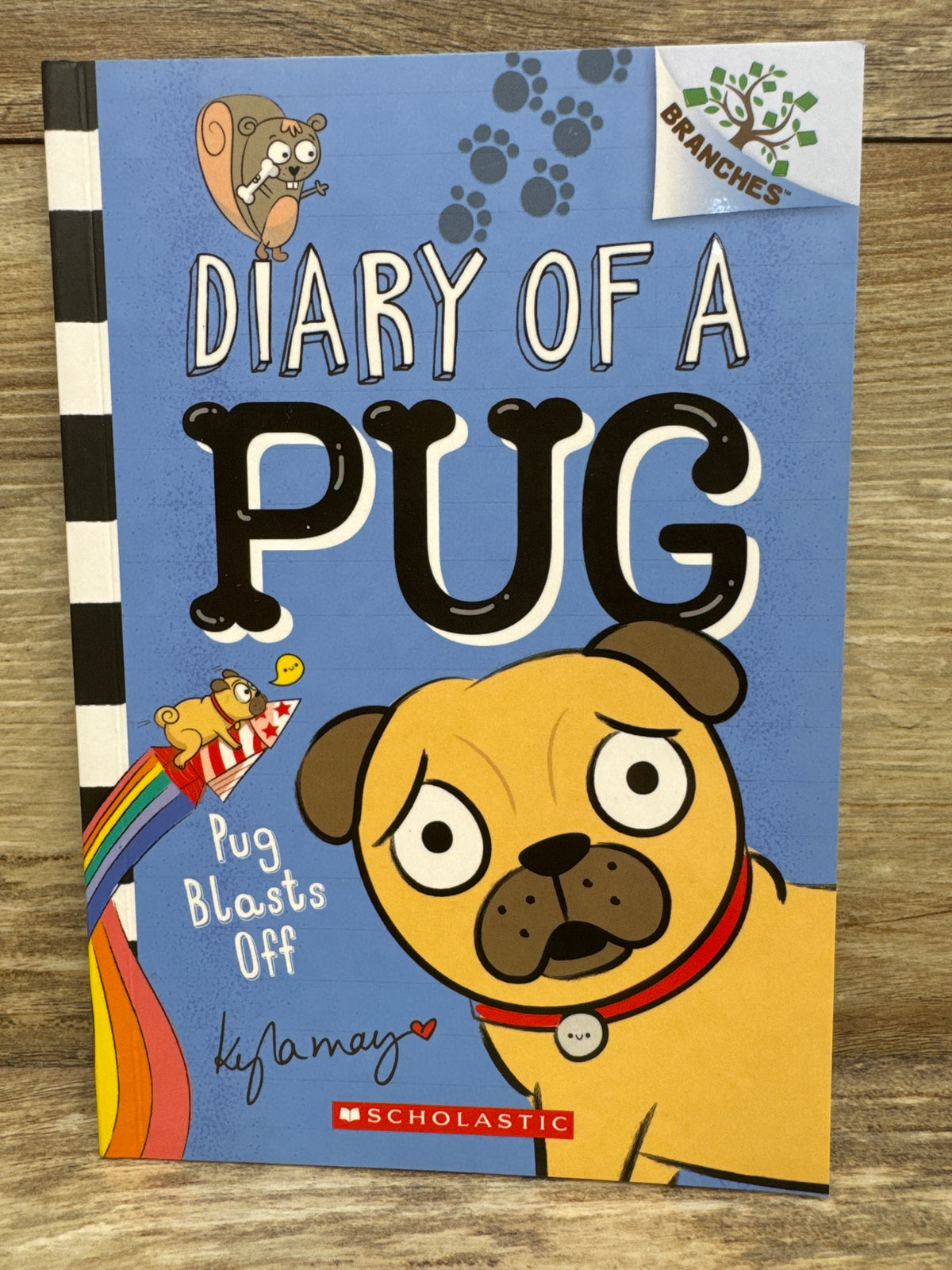 Diary of a Pug #1: Pug Blasts Off Paperback Book