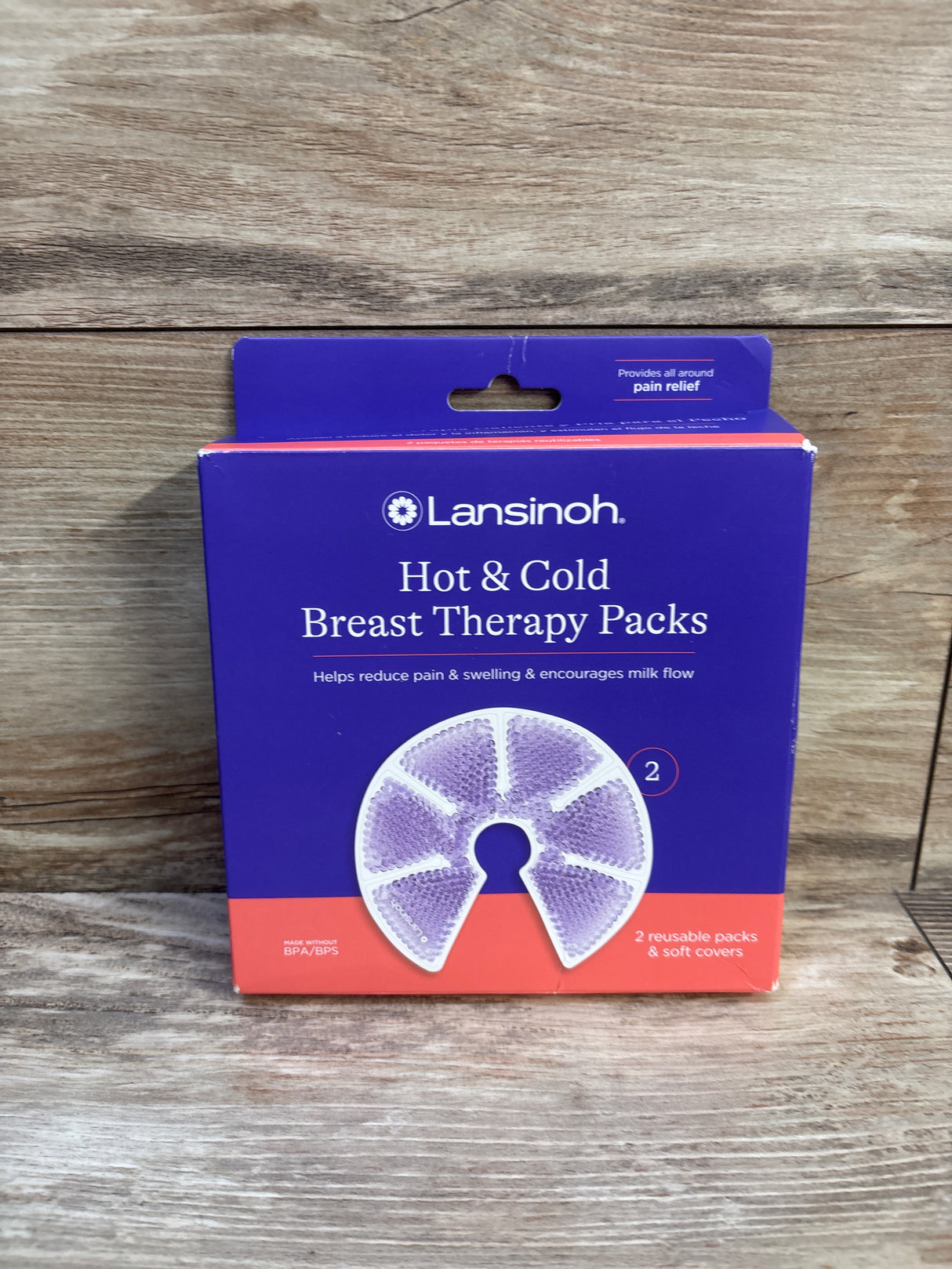 Lansinoh Hot & Cold Breast Therapy Packs 2pk