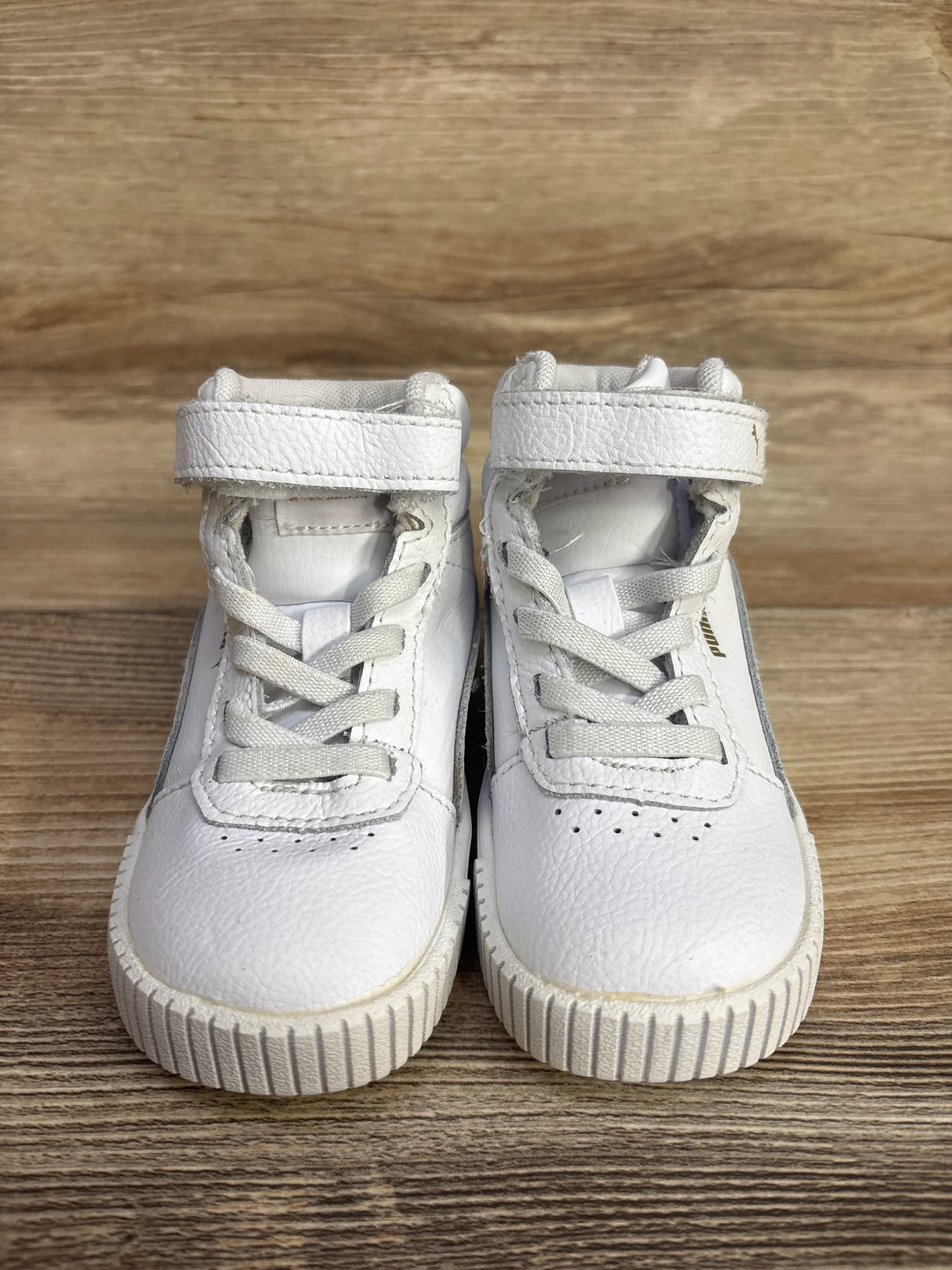 Puma Carina 2.0 High Top Sneakers White sz 6c