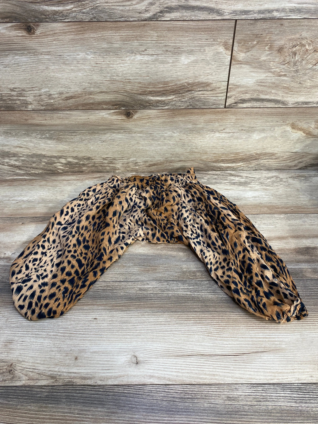 Born By The Shore Animal Print Harem Pants Brown sz 4T - Me n Mommy To Be