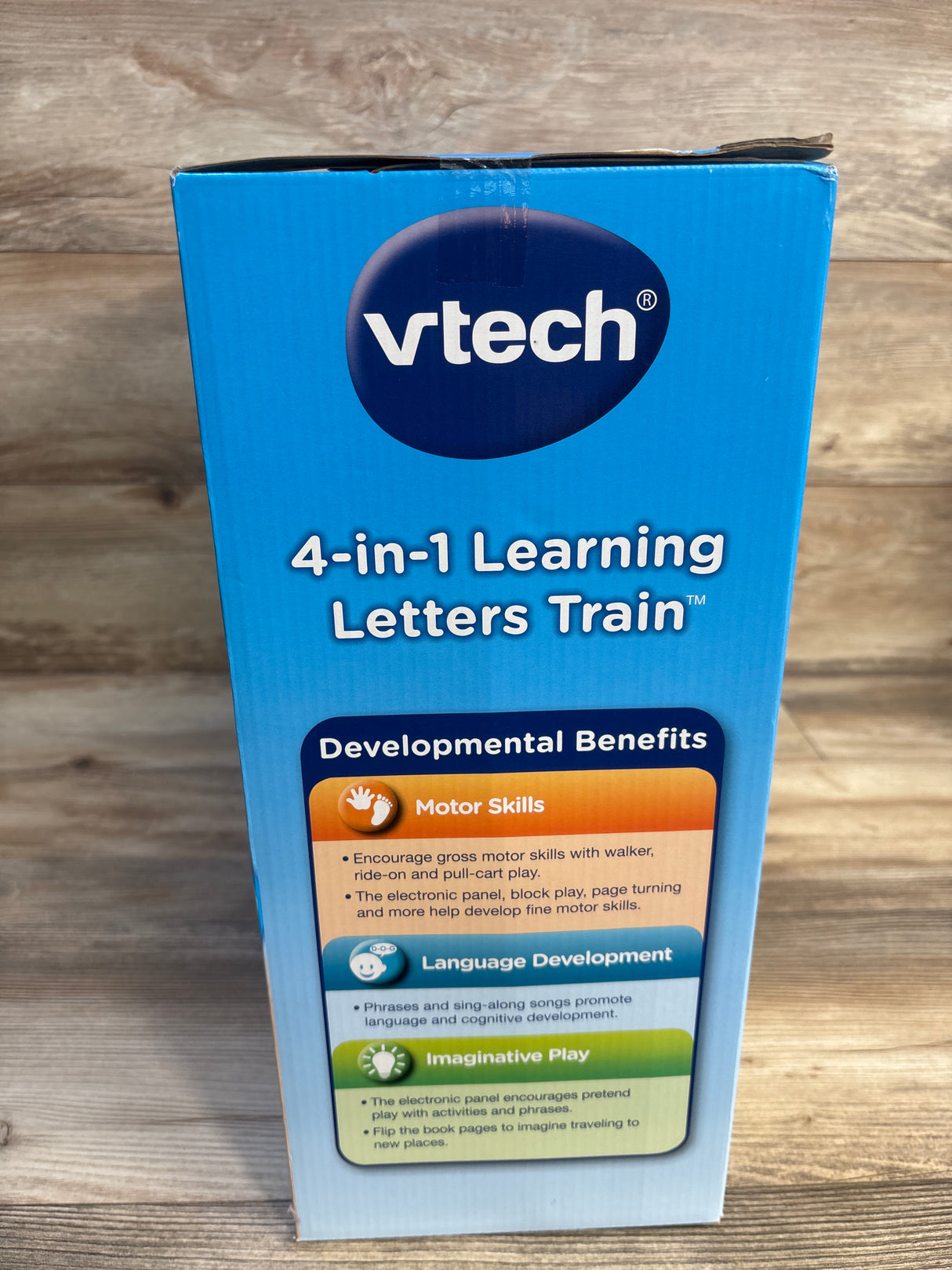 NEW Vtech 4-in-1 Learning Letters Train