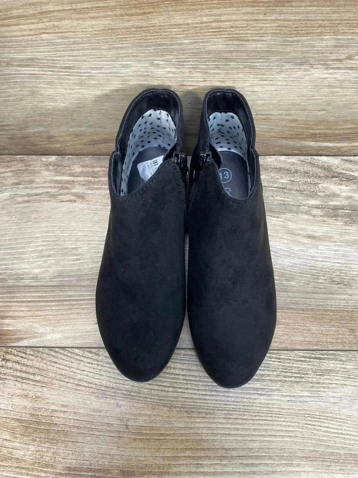 Cat & Jack Opal Zipper Ankle Boots sz 13c - Me n Mommy To Be