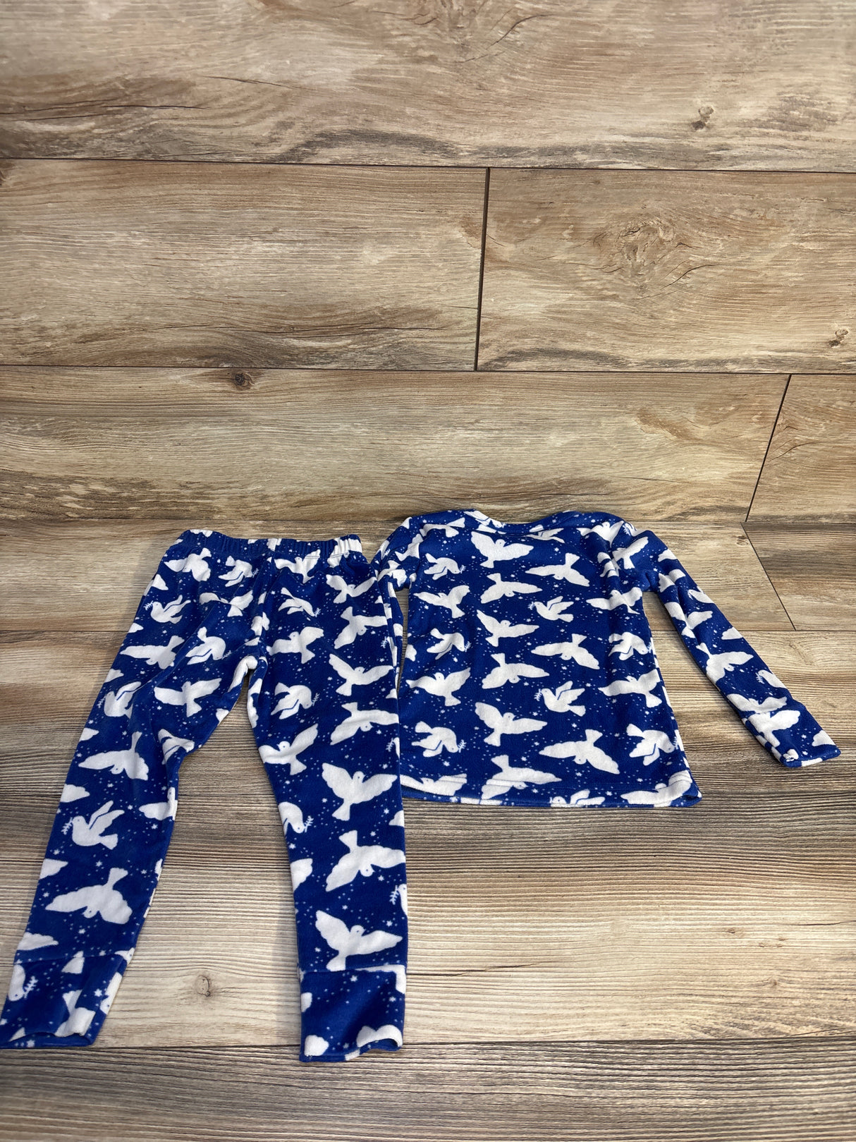 Cat & Jack 2pc Dove Velour Pajama Set Blue sz 3T