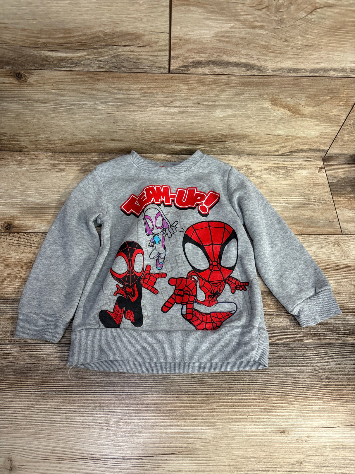 Marvel Spiderman Sweatshirt Grey sz 2T