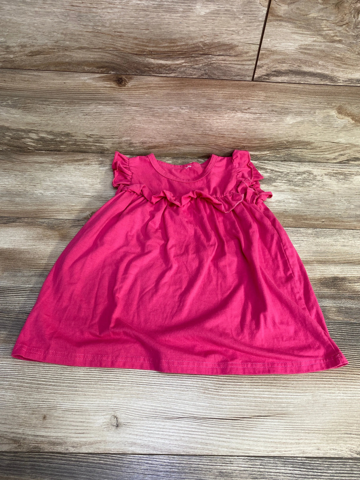 Ruffle Trim Dress Pink sz 18-24m - Me n Mommy To Be