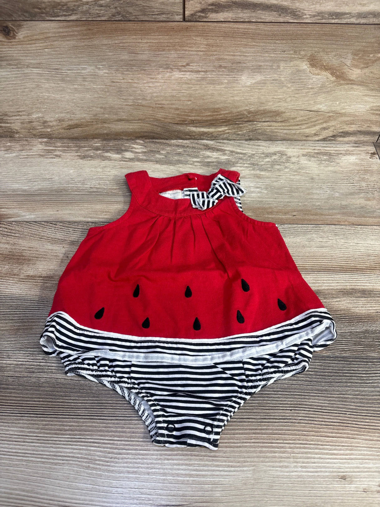 First Impressions Watermelon Skirted Sunsuit Red sz 18m - Me n Mommy To Be